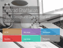 Tablet Screenshot of behzad.me